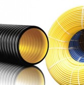 Ống HDPE gân thành đôi
