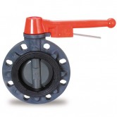 VAN BƯỚM TAY GẠT PVC (Butterfly Valve Lever Operator)