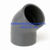CO 45° NHỰA PVC