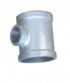 TÊ GIẢM THÉP REN MẠ KẼM ( GALVANIZED REDUCING STEELTEE)